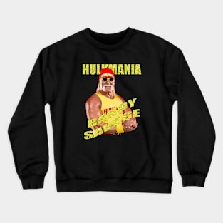 Randy Savage Hulk mania T shirt Yellow Crewneck Sweatshirt